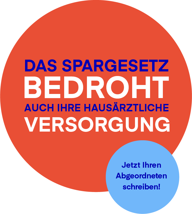 GKV-Spargesetz bedroht die hausärztliche Versorgung